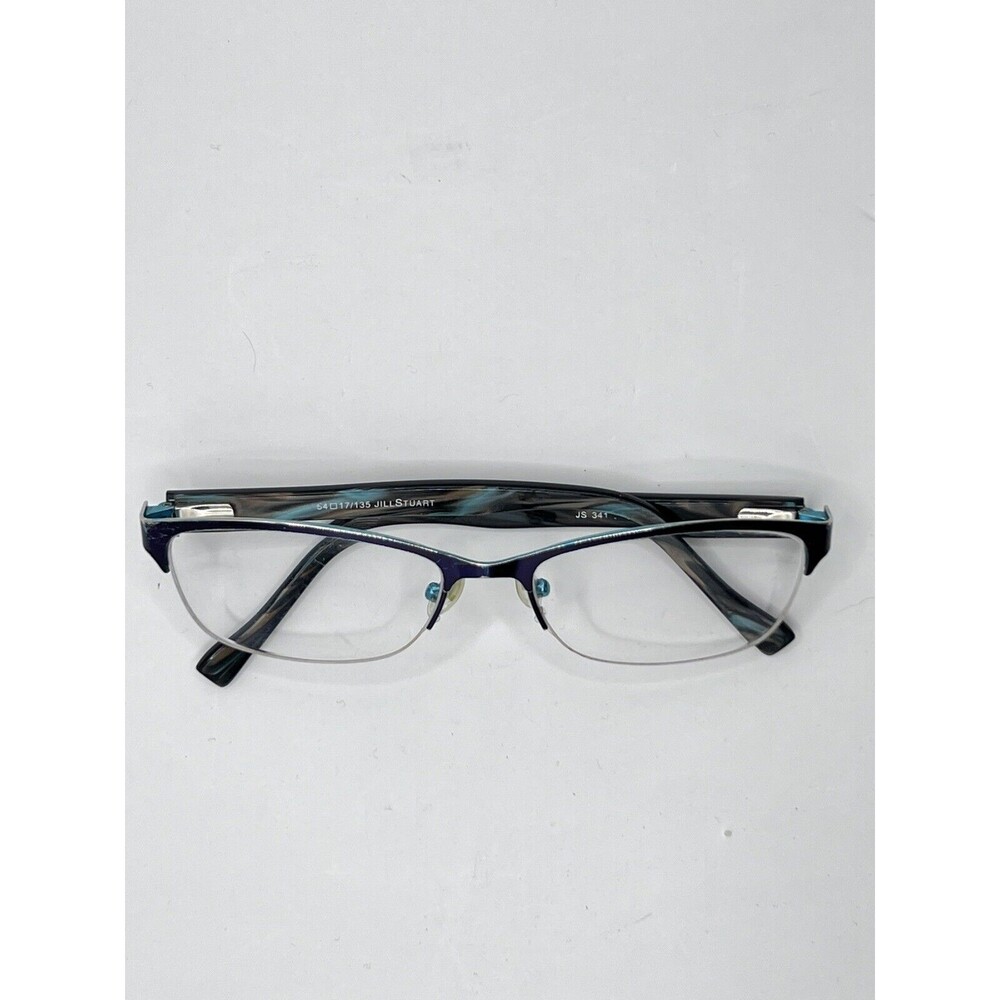 Jill Stuart Half Rim Eye Glasses JS 341-3 Frames Only 54-17-135